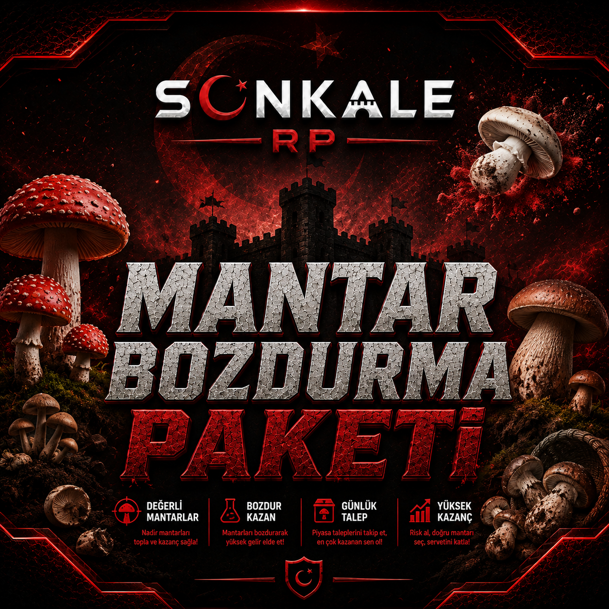Mantar Bozdurma Paketi