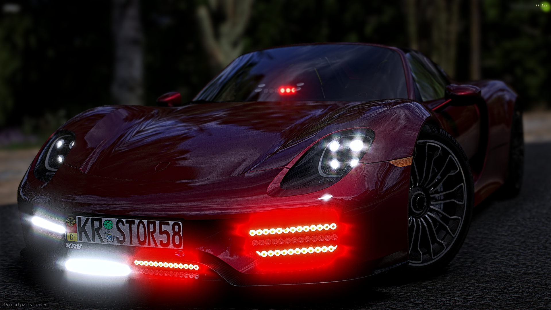 Porsche Spyder 918 medya 2